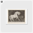 アートポストカード-A Horse Affrighted at a Lion
 - ジョージ スタッブス Postcard.