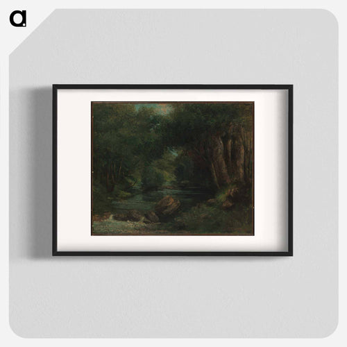 グリーン - ギュスターヴ クールベ Poster.