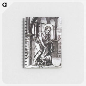 アートメモ帳-St. John the Baptist - ハンス ホルバイン Memo.