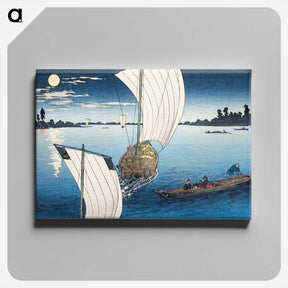 アートパネル-Edo River - 高橋 宏明 Canvas.