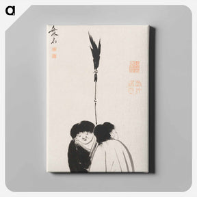 アートパネル-Hanshan and Shide
 - 伊藤若冲 Canvas.