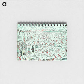 アートメモ帳-The Baths at Ostend - ジェームズ アンソール Memo.