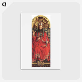 アートポストカード-The Ghent Altar (detail) - ヤン ファン エイク Postcard.