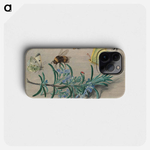 Insects and a Sprig of Rosemary
 - ヤン ファン ケッセル Phone Case.