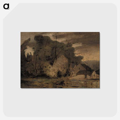 アートポストカード-Landscape
 - ジャン バティスト カミーユ コロー Postcard.