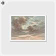 アートポストカード-Cloud Study, Stormy Sunset
 - ジョン コンスタブル Postcard.