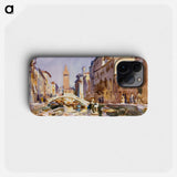 Venetian Canal - John Singer Sargent Phone Case.