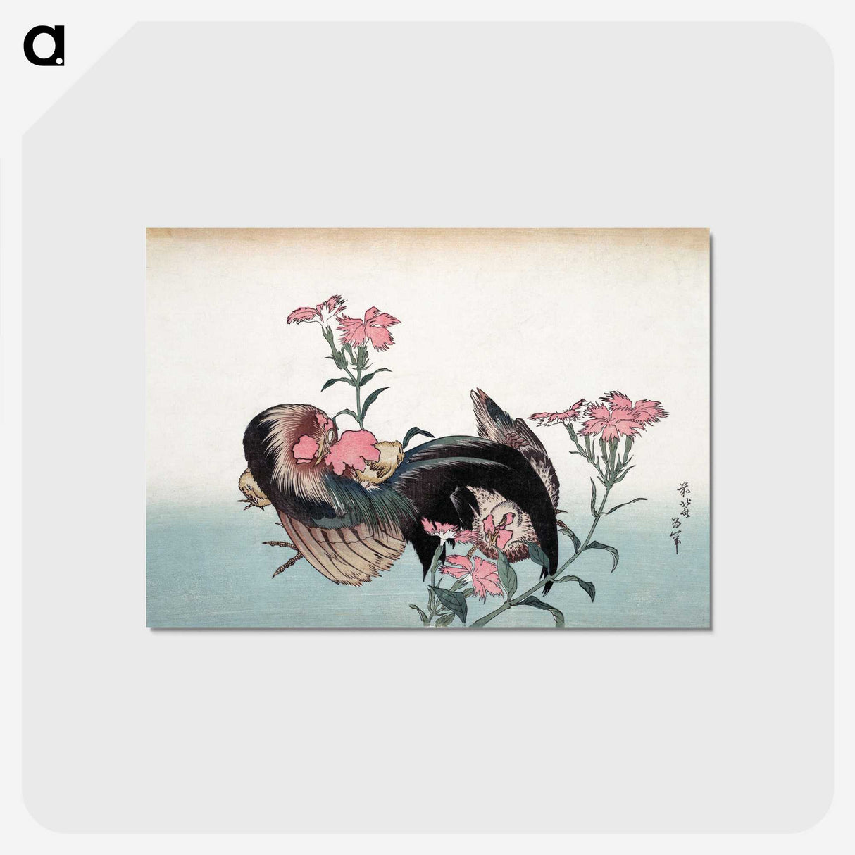1-24_Katsushika-Hokusai_postcard