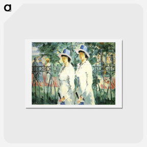 アートポストカード-Sisters - カジミール マレーヴィチ Postcard.