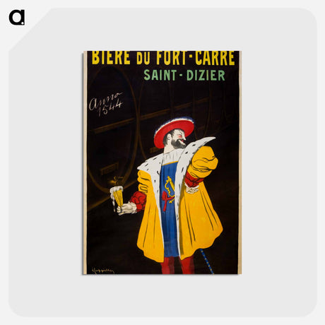 アートポストカード-Beer from Fort-Carré, Saint-Dizier - レオネット カピエッロ Postcard.