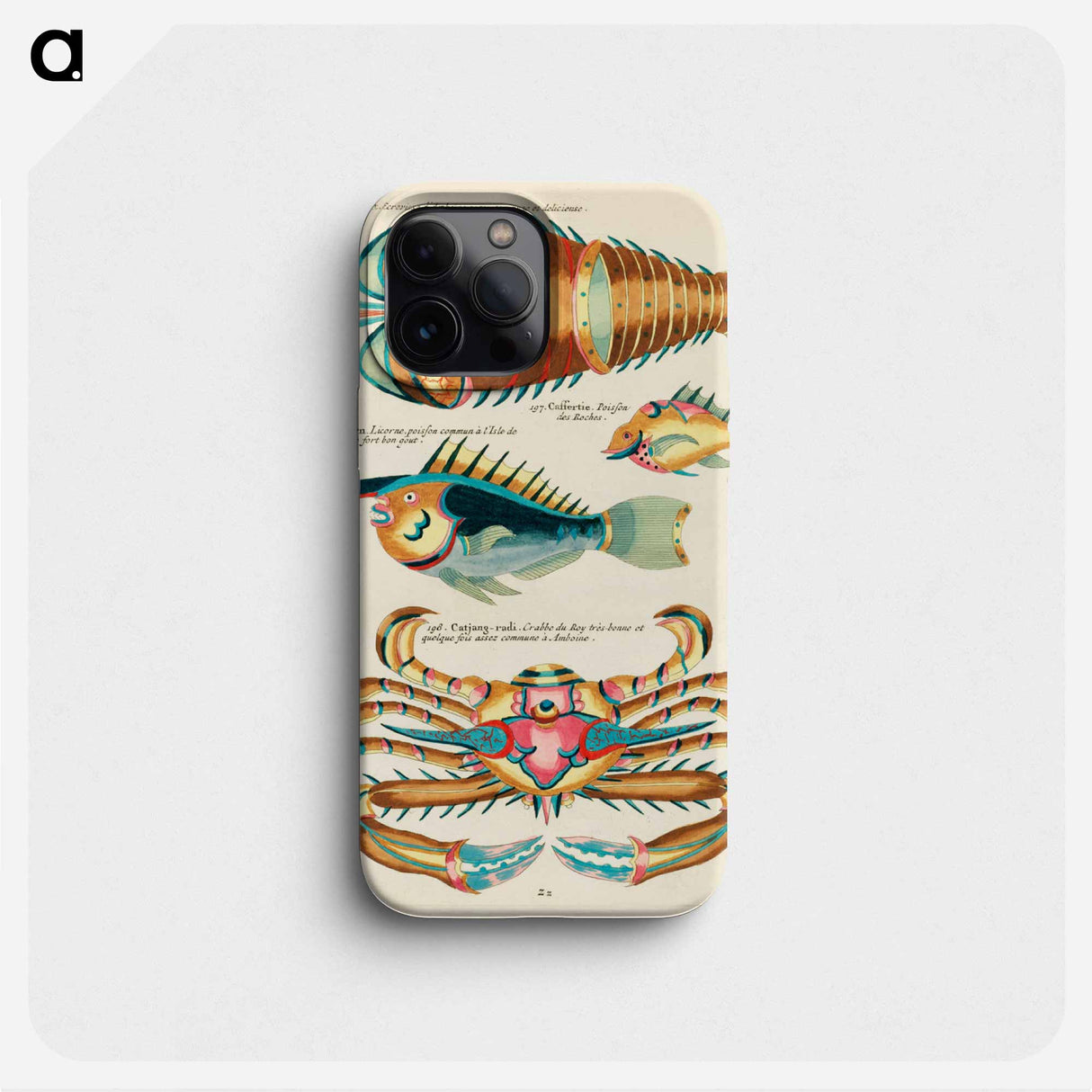 Indian and Pacific Ocean Creatures
 - ルイ ルナール Phone Case.