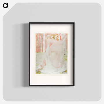 Nymph Crowned with Daisies - Maurice Denis Poster.