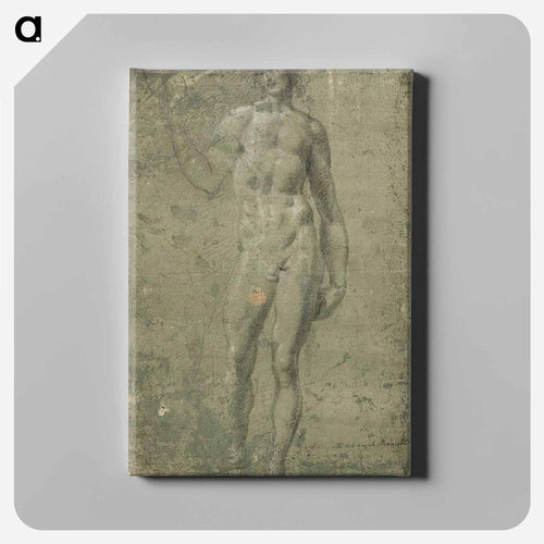 Bacchus - ミケランジェロ ブオナローティ Canvas.