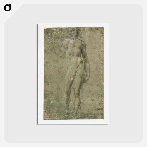 Bacchus - ミケランジェロ ブオナローティ Postcard.