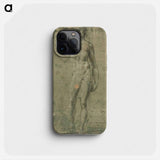 Bacchus - Michelangelo Buonarroti Phone Case.