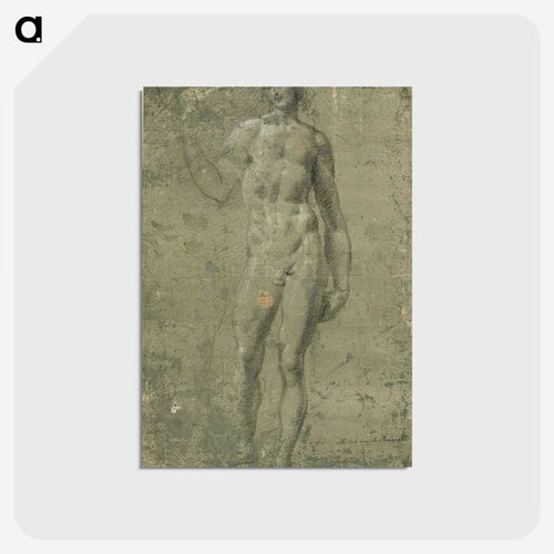 Bacchus - ミケランジェロ ブオナローティ Postcard.
