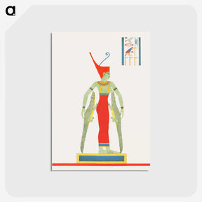 1-24_Pantheon-Egyptien_postcard