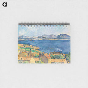 アートメモ帳-The Bay of Marseille, Seen from L’Estaque - ポール セザンヌ Memo.