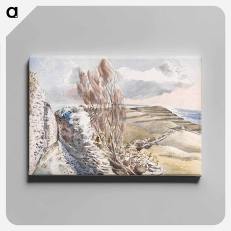 アートパネル-Worth Matravers, Dorset - ポール ナッシュ Canvas.
