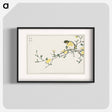 アートポスター-Japanese Bunting and Plum Tree
 - 鳥類図鑑 Poster.