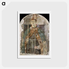 アートポストカード-St. Ludovico - ピエロ デラ フランチェスカ Postcard.