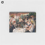 Luncheon of the Boating Party - ピエール オーギュスト ルノワール Memo.