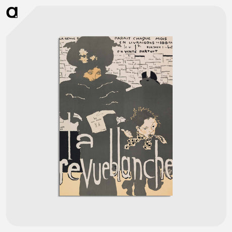 アートポストカード-Revue Blanche
 - ピエール ボナール Postcard.