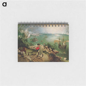 アートメモ帳-Landscape with the Fall of Icarus - ピーター ブリューゲル Memo.
