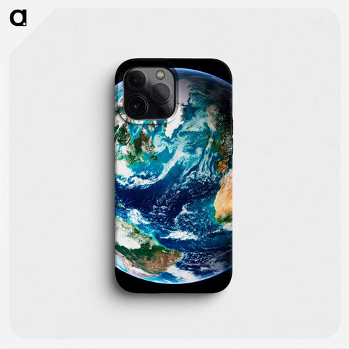 Terrestrial Composite: NASA Satellite Imagery
 - 地球 Phone Case.