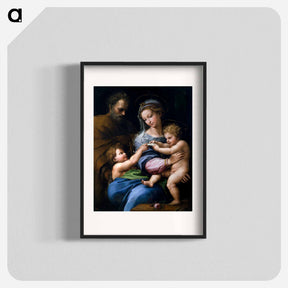 アートポスター-Raphael's Madonna of the Rose - ラファエロ サンティ Poster.