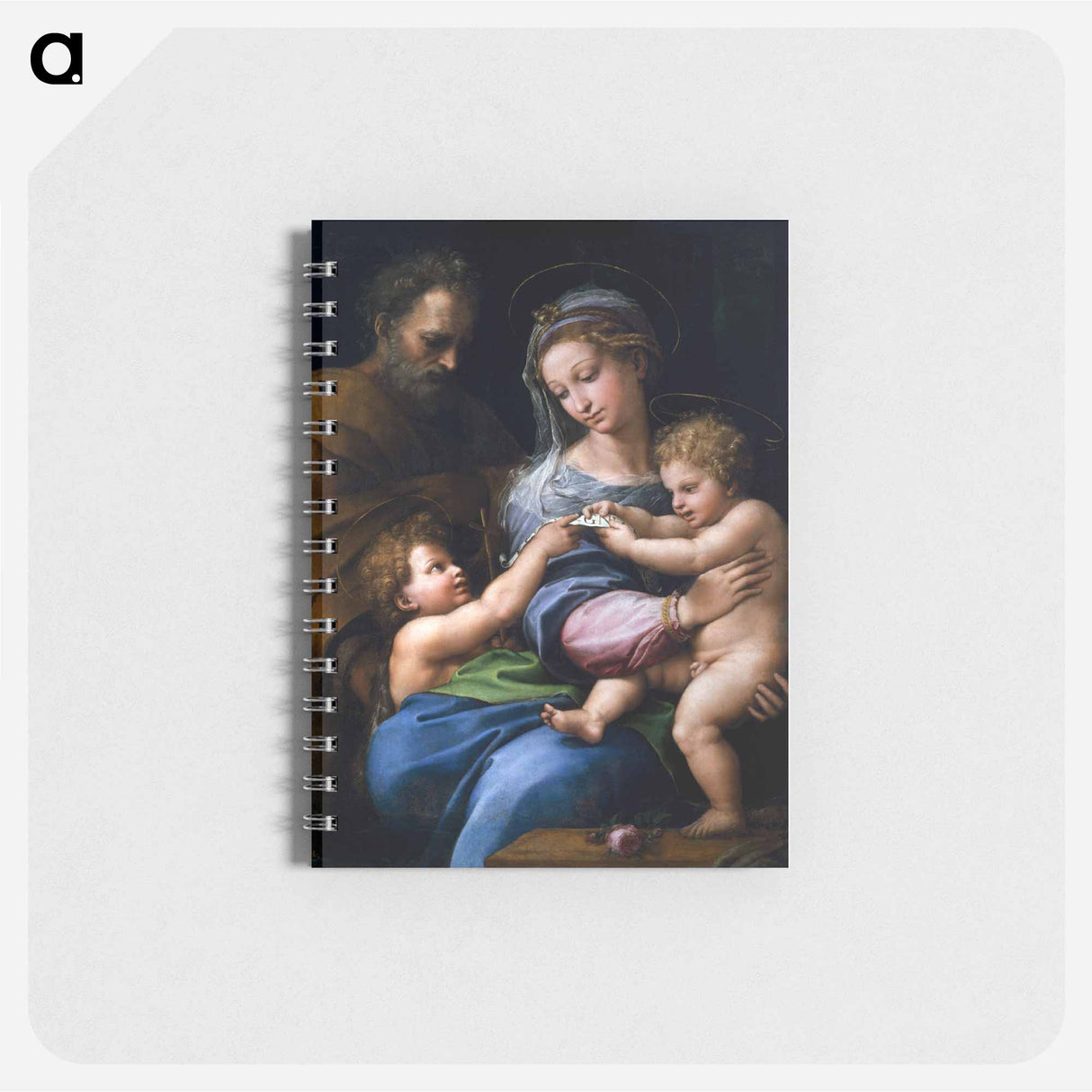 Raphael's Madonna of the Rose - ラファエロ サンティ Memo.