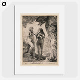 Adam and Eve - Rembrandt van Rijn Poster.