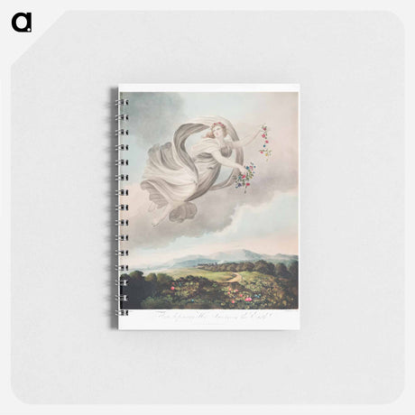 アートメモ帳-Flora Dispensing Her Favours on the Earth
 - ロバート ジョン ソーントン Memo.