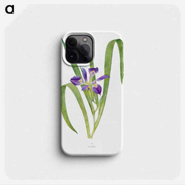 Iris Foliosa from The genus Iris
 - アヤメ属 Phone Case.