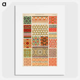 アートポスター-Nineteenth-Century Ornamental Pattern
 - 装飾の文法 Poster.