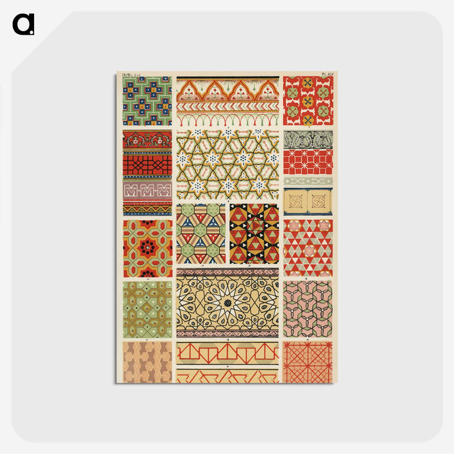 1-24_The-Grammar-of-Ornament_postcard