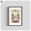 アートポスター-Guide for Constructing the Letter G from Mira Calligraphiae Monumenta
 - 書道のお手本 Poster.