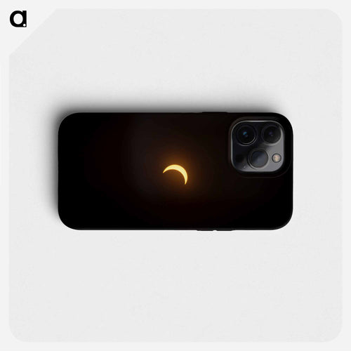 Solar Eclipse
 - ムーン Phone Case.