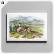 1-24_The-Viviparous-Quadrupeds_canvas