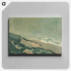 アートパネル-Dunes and sea - テオ ファン ドゥースブルフ Canvas.