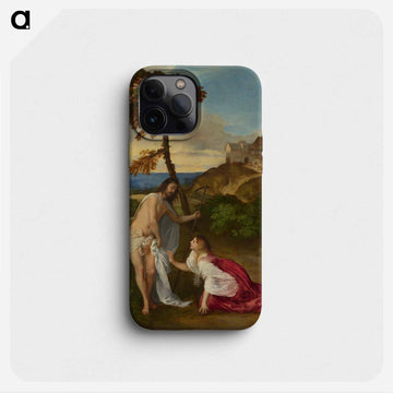 Do not touch me - ティツィアーノ ヴェチェッリオ Phone Case.