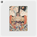 アートポストカード-Danjūrō VII's Benkei as Fudō Myōō
 - 歌川 国貞 Postcard.