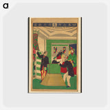 アートポストカード-Early foreign photographer in Yokohama by Utagawa, Yoshikazu - 歌川よしかず Postcard.