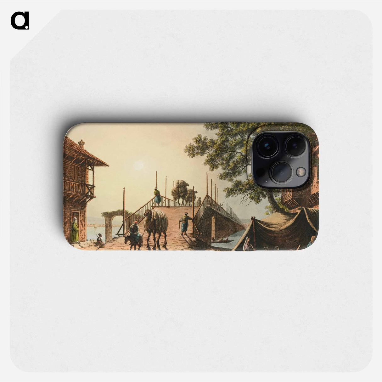 Ponte piccolo - View of the Ottoman Empire Phone Case.