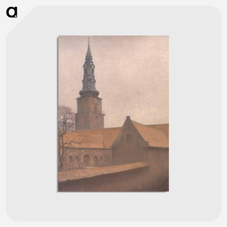 アートポストカード-St. - ヴィルヘルム ハンマースホイ Postcard.