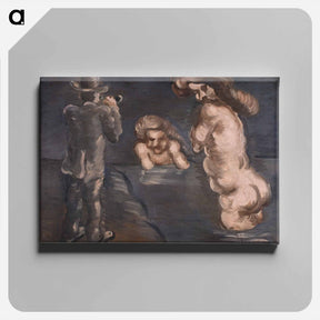 アートパネル-The man who sees everything - ヴィルヘルム ルンドストローム Canvas.