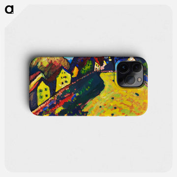 Houses at Murnau - Wassily Kandinsky Phone Case.