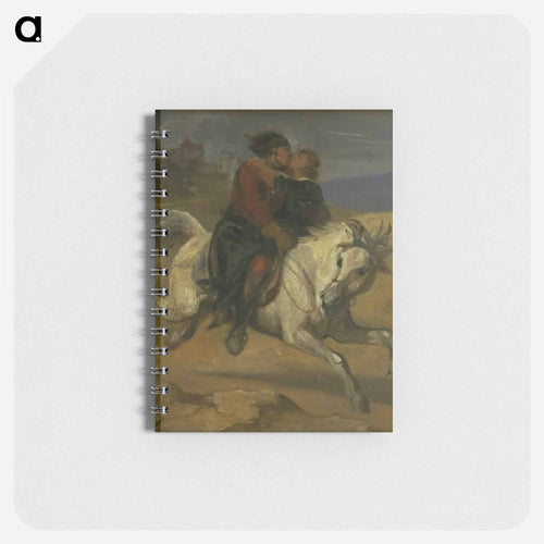 An abduction scene - Wilhelm Marstrand Memo.