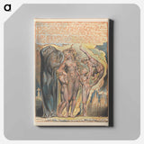 アートパネル-Jerusalem, Plate 32 - ウィリアム ブレイク Canvas.
