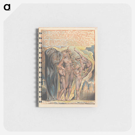 アートメモ帳-Jerusalem, Plate 32 - ウィリアム ブレイク Memo.